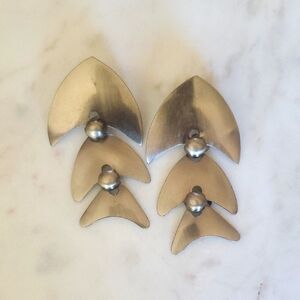 Vintage Modern Funky Earrings